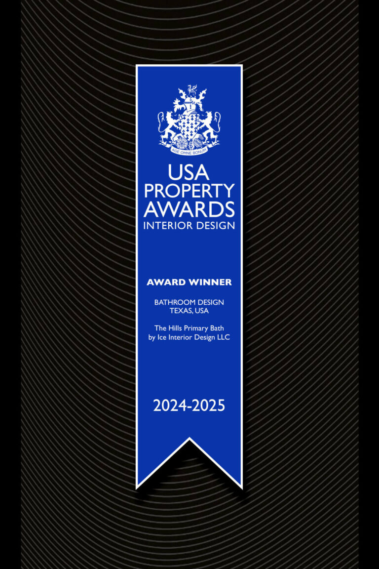 USA Property Awards Ice Interior Design Bathroom Design 2024 2025